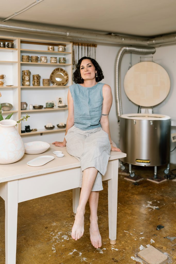 Eva Prepeva in the Studio