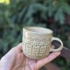 Rustic coffee cup